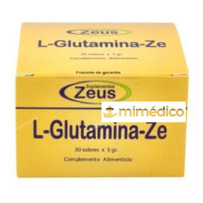 L-GLUTAMINA-ZE 30SBRS. ZEUS