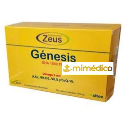 GENESIS DHA TG 1000 OMEGA 3 30CAP. ZEUS