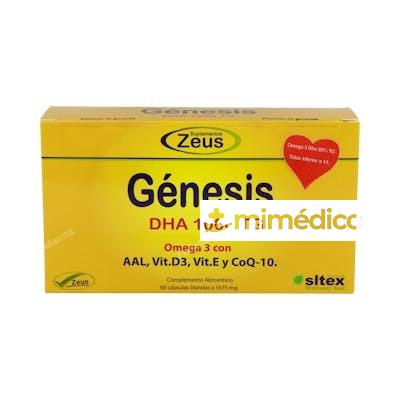GENESIS DHA TG 1000 OMEGA 3 60CAP. ZEUS