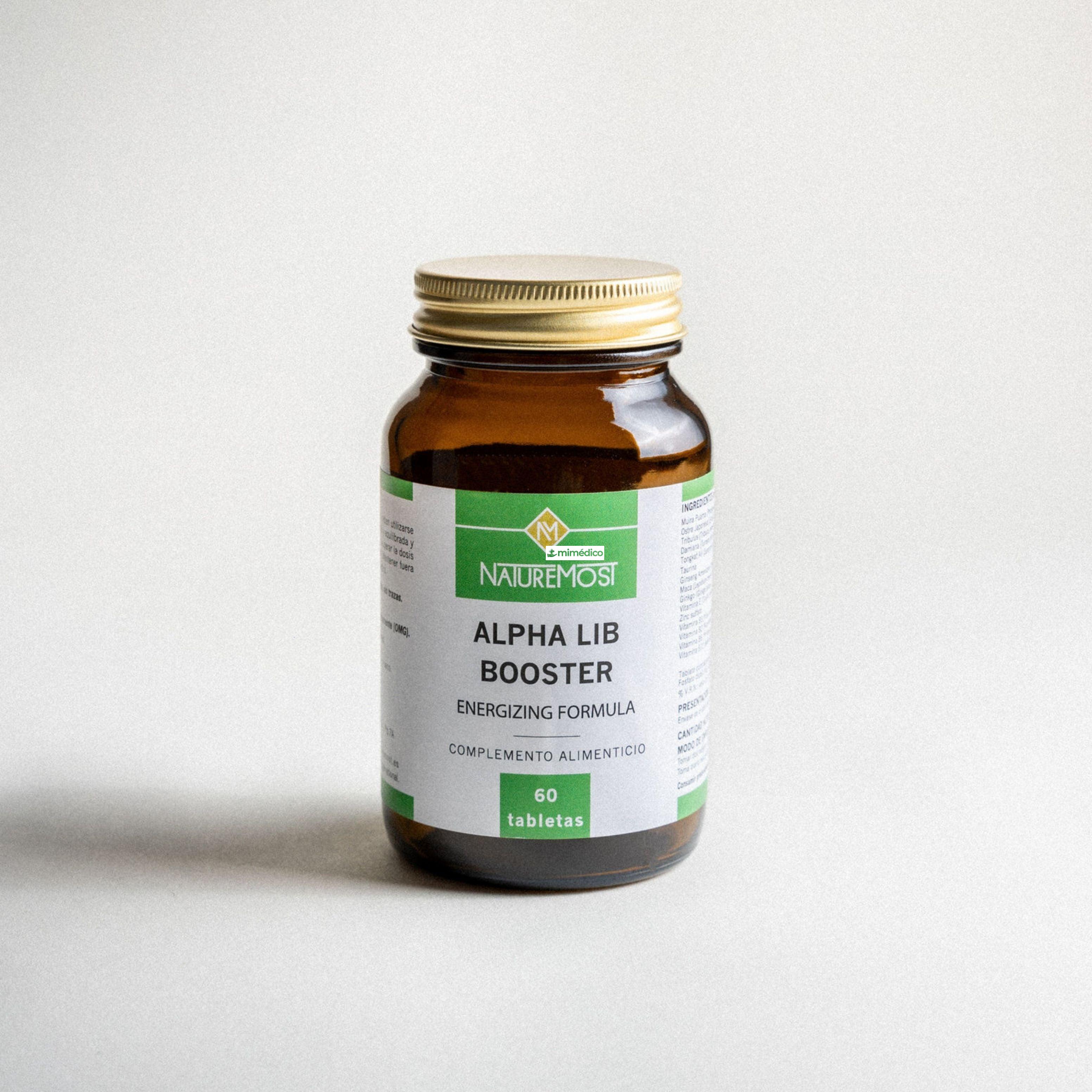 ALPHA LIB BOOSTER - LIBIDO & RENDIMIENTO 60 CAPS NATUREMOST