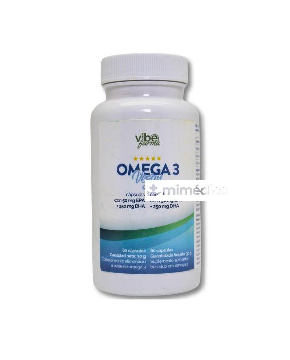 OMEGA 3 VEGAN - 60 CAPSULAS - VIBEFARMA