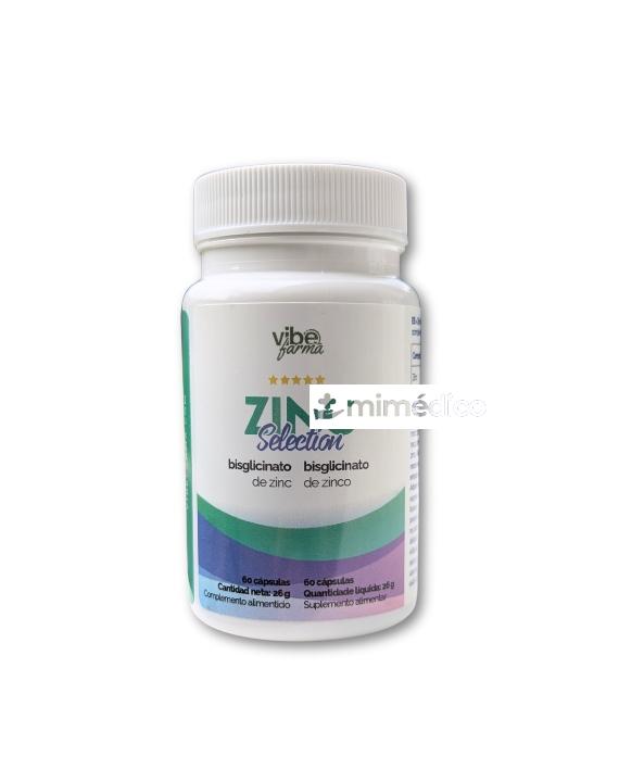 ZINC SELECTION - 60 CAPSULAS - VIBEFARMA